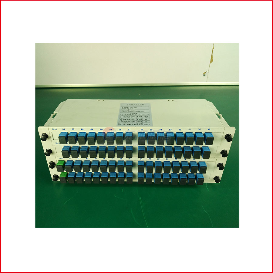 插片式光分路器横插型 2分64